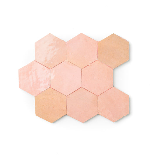 Rosewater Mist - Zellige Tile