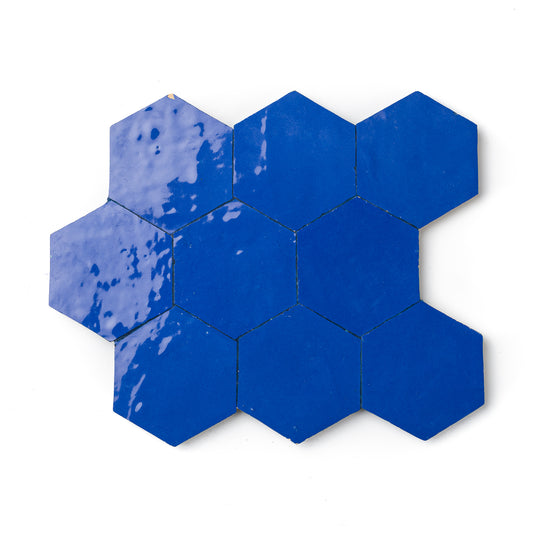 Dark Azure - Zellige Tile